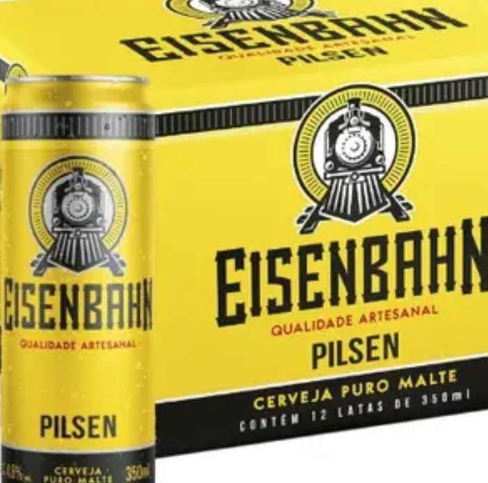 Cerveja lata Heisebahn 350 ml